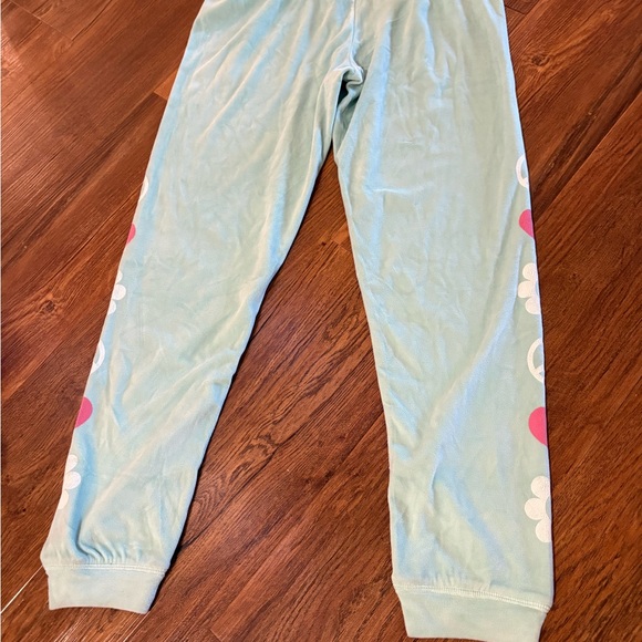 NWT P.J. Salvage Blue Peace and Heart Pajama Set - Picture 4 of 9